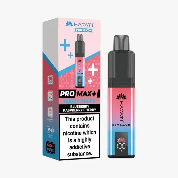 Blueberry  Raspberry Cherry Hayati Pro Max Plus 6000